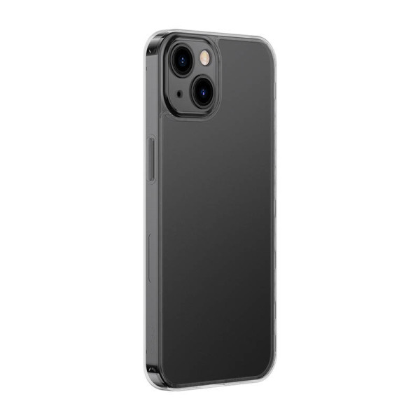 Baseus matinio stiklo dėklas skirtas iPhone 13 Pro juodas + grūdintas stiklas