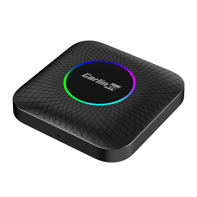 Carlinkit TBOX PLUS LED belaidis adapteris 8G/128G Apple Carplay/Android Auto juodas Carlinkit TBOX PLUS LED belaidis adapteris 8G/128G Apple Carplay/Android Auto juodas