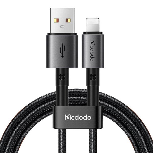 Mcdodo CA-3581 USB prie žaibo kabelis 3A 18 m juodas