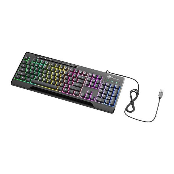 ONIKUMA G32 RGB žaidimų klaviatūra juoda