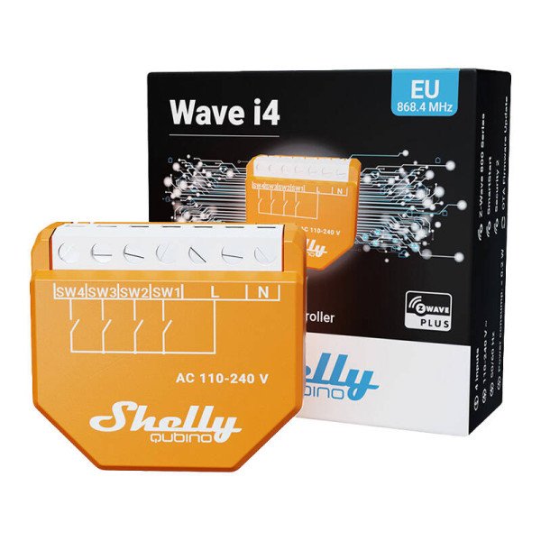 Valdiklis Shelly Qubino Wave i4