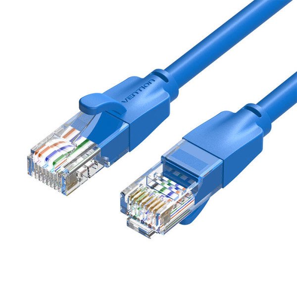 Tinklo kabelis UTP CAT6 Vention IBELD RJ45 Ethernet 1000Mbps 05m Mėlyna