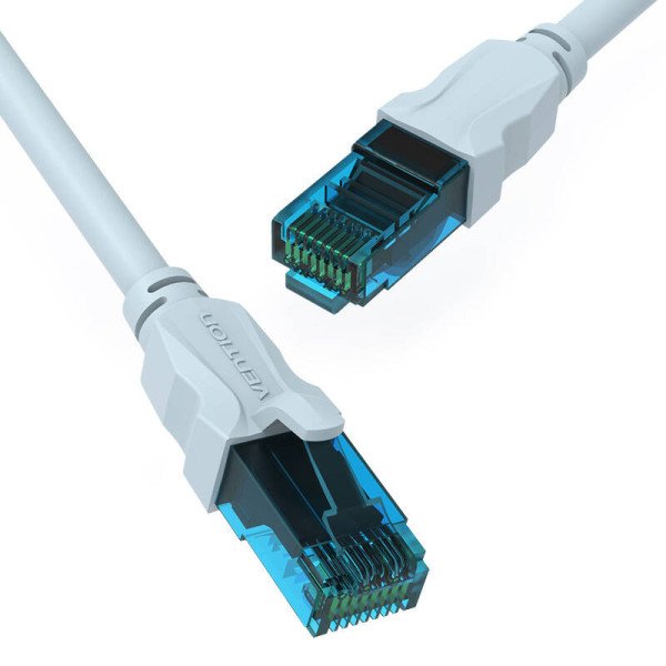 UTP CAT5e Vention VAP-A10-S100 RJ45 Ethernet tinklo kabelis 100Mbps 1m mėlynas