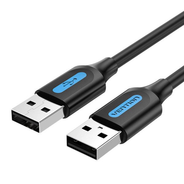 USB 20 laidas Ventation COJBC 2A 025m Black PVC