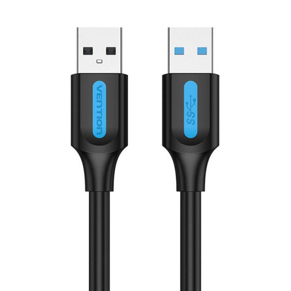USB 30 laidas Ventiliacija CONBD 2A 05 m juodas PVC