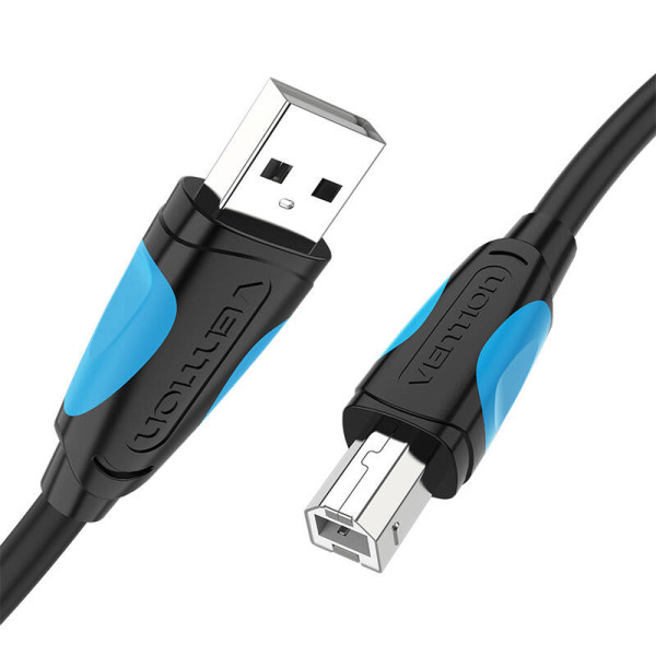 Spausdintuvo kabelis USB 20 A į USB-B ventiliacija VAS-A16-B300 3m juodas