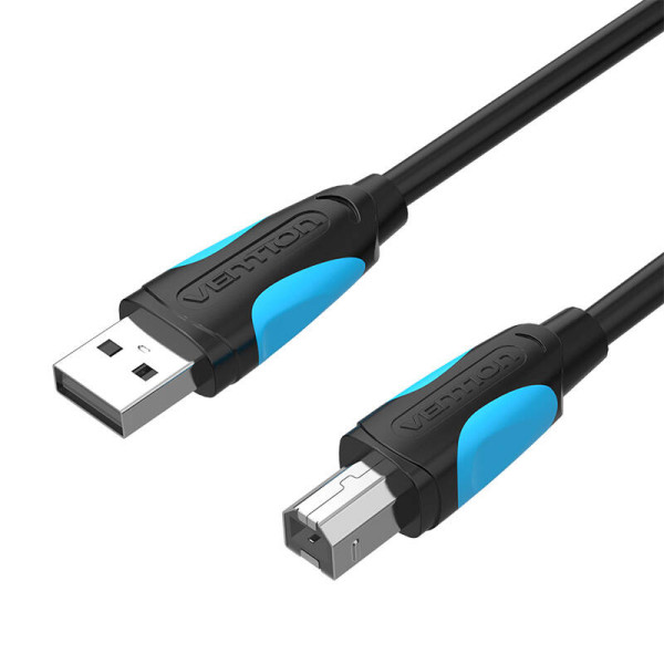 Spausdintuvo kabelis USB 20 A arba USB-B Vention VAS-A16-B1000 10m Black