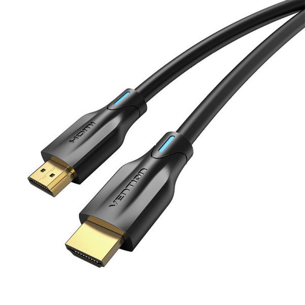 HDMI 21 Vention AANBF kabelis 1m 8K 60Hz / 4K 120Hz juodas