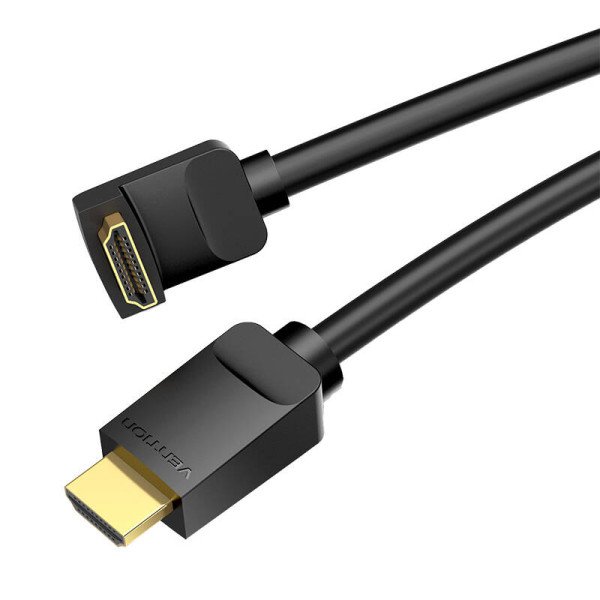 Kabelis HDMI 20 Vention AAQBG 15 m kampas 270° 4K 60Hz juodas