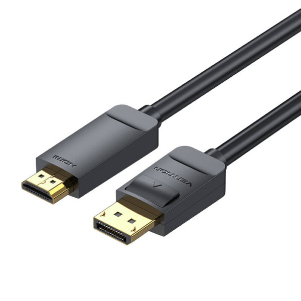 „DisplayPort 12“ į HDMI 14 kabelio ventiliacija HAGBH 2m 4K 30Hz juodas