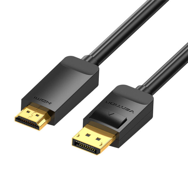DisplayPort 12–HDMI 14 Cable Vention HAGBI 3m 4K 30Hz juodas