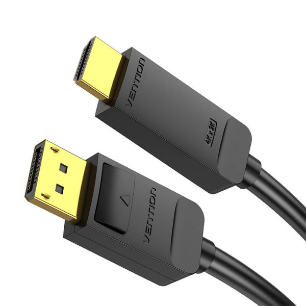 DisplayPort 12–HDMI 14 Cable Vention HAGBI 3m 4K 30Hz juodas