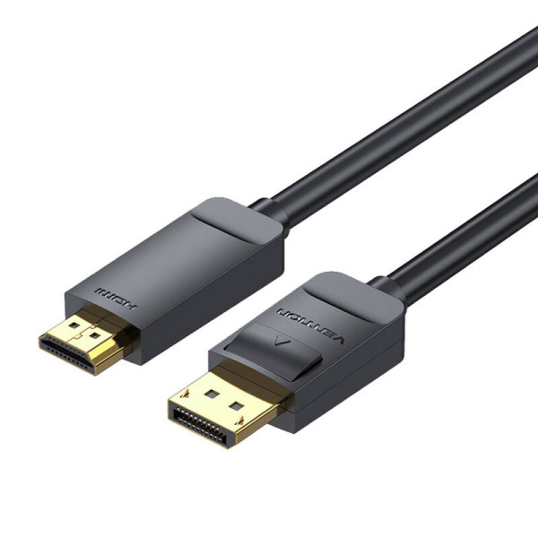 DisplayPort 12–HDMI 14 Cable Vention HAGBI 3m 4K 30Hz juodas