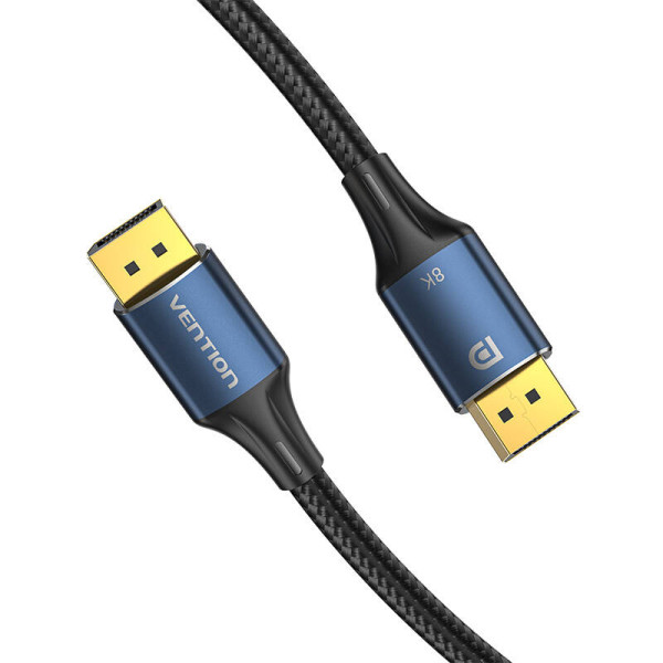 DisplayPort 14 Cable Vention HCELF 1m 8K 60Hz / 4K 120Hz mėlyna