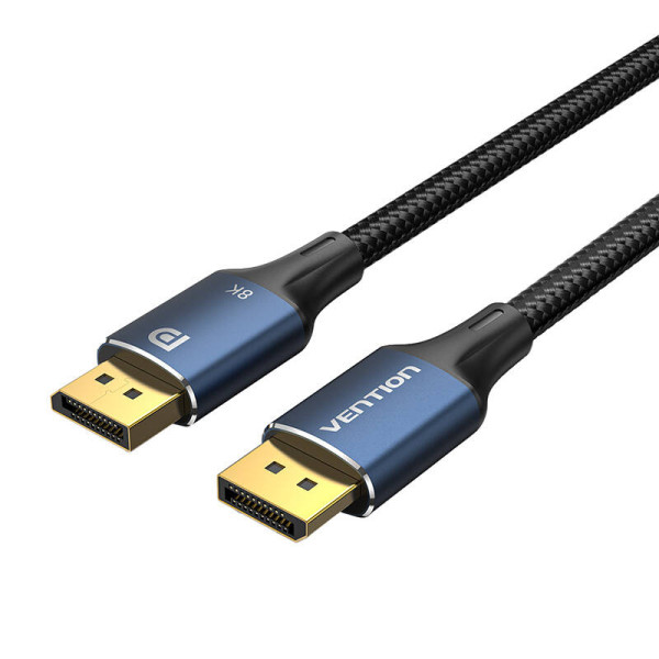 DisplayPort 14 Cable Vention HCELF 1m 8K 60Hz / 4K 120Hz mėlyna