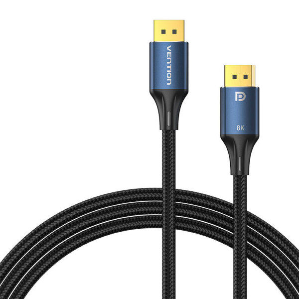 DisplayPort 14 Cable Vention HCELH 2m 8K 60Hz / 4K 120Hz mėlyna