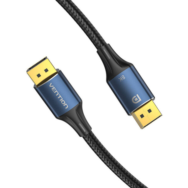DisplayPort 14 Cable Vention HCELH 2m 8K 60Hz / 4K 120Hz mėlyna