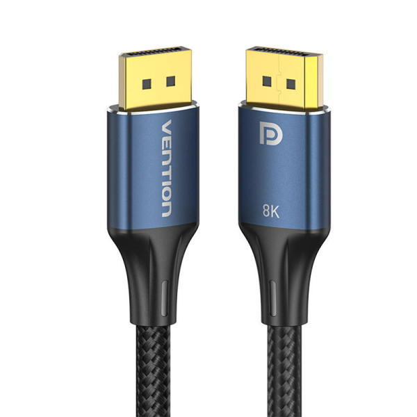 DisplayPort 14 Cable Vention HCELJ 5m 8K 60Hz / 4K 120Hz mėlyna