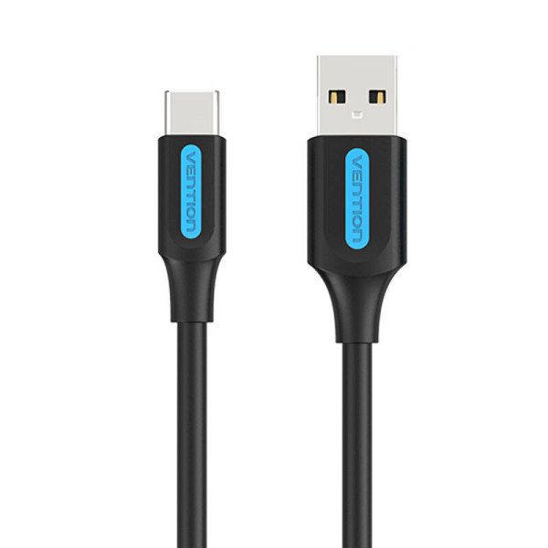 USB 20 A į USB-C laido ventiliacijos anga COKBI 3A 3m juoda