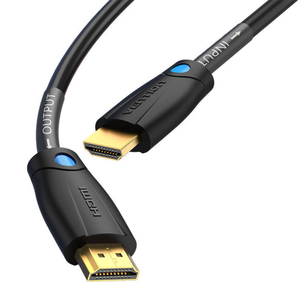 Vention AAMBI HDMI kabelis 3m 4K 60Hz juodas