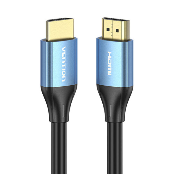 HDMI 20 kabelio ventiliacija ALHSK 8m 4K 30Hz 30AWG mėlyna