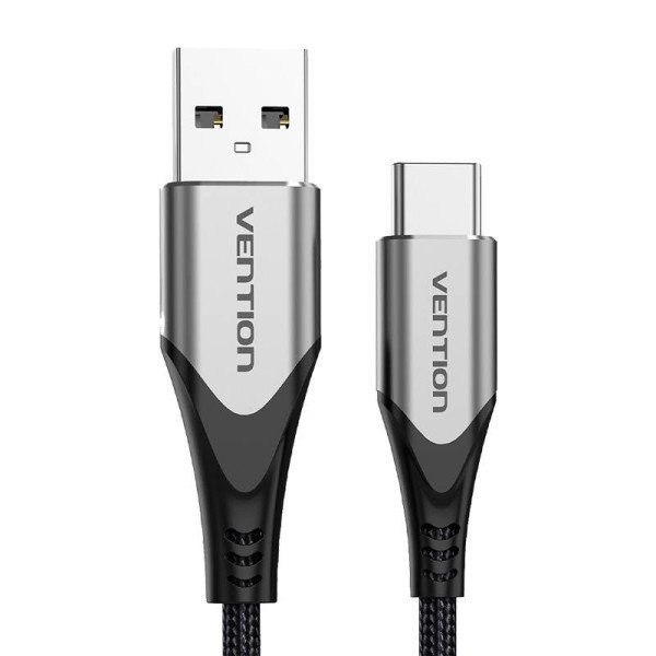 USB 20 A–USB-C kabelio ventiliacija CODHI 3A 3 m pilka