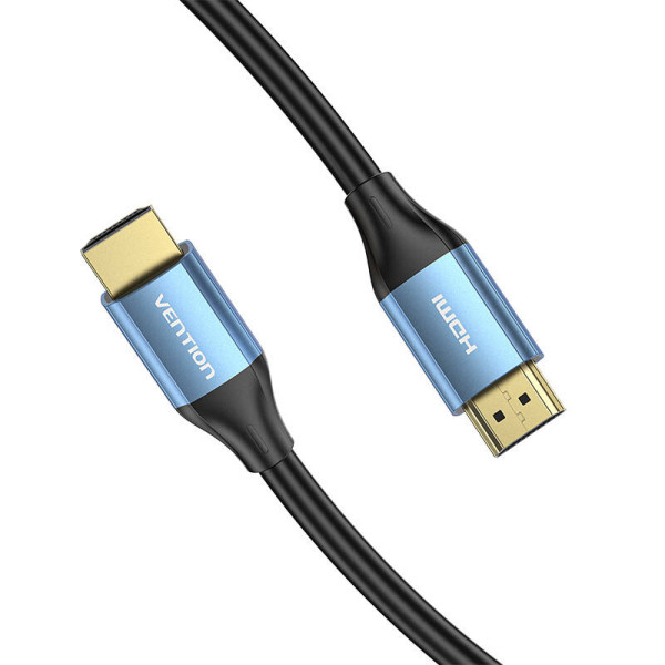 HDMI 20 kabelio ventiliacija ALHSL 10 m 4K 30 Hz 28 AWG mėlyna