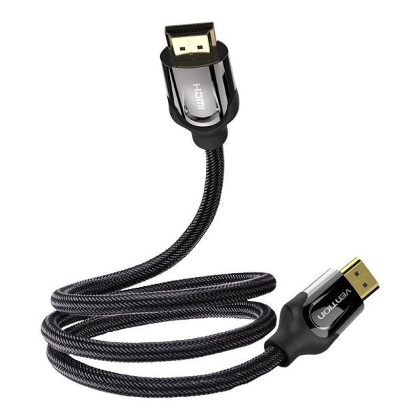 HDMI 20 kabelio ventiliacija VAA-B05-B500 5m 4K 60Hz juodas