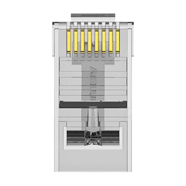 Kištukas RJ45 CAT6 UTP Jungtis Vention IDDR0-100 Skaidrus 100 vnt