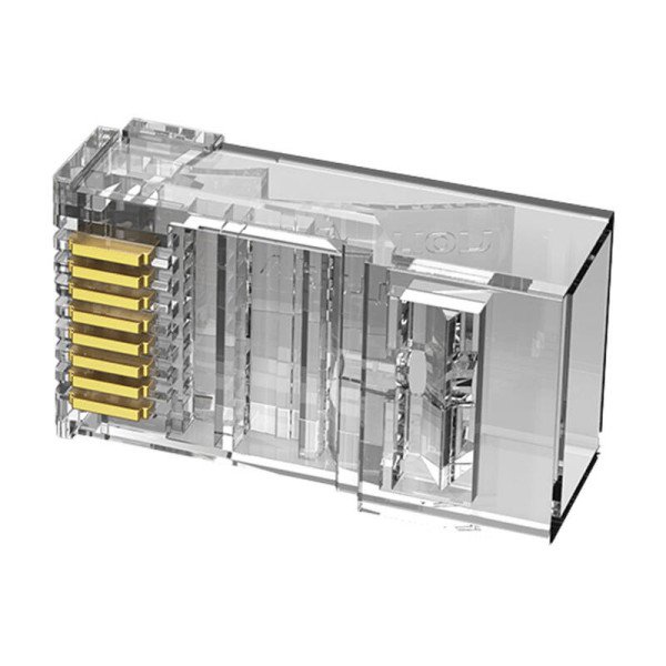 Modulinis kištukas RJ45 Cat5E UTP Vention IDBR0-100 skaidrus 100 vnt