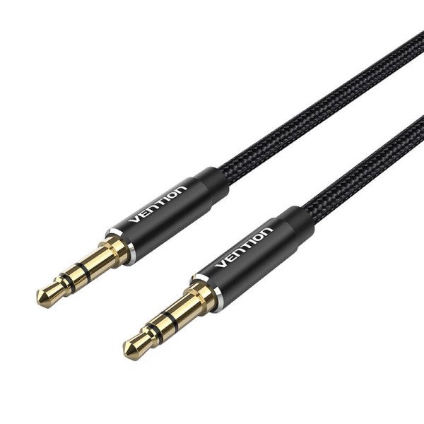 Kabelis Audio 35 mm mini lizdas Vention BAWBH 2m Black