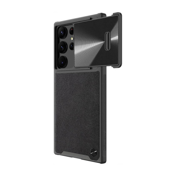 Nillkin CamShield odinis dėklas skirtas Samsung Galaxy S23 Ultra juodas