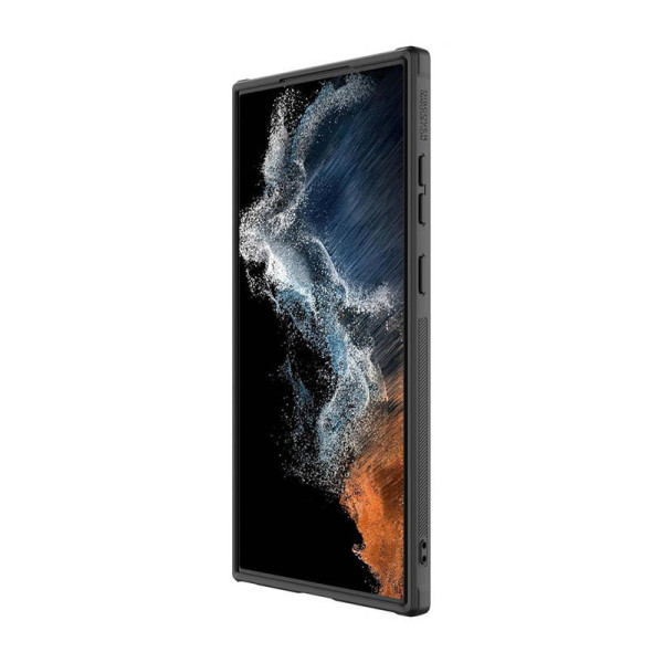 Nillkin CamShield odinis dėklas skirtas Samsung Galaxy S23 Ultra juodas