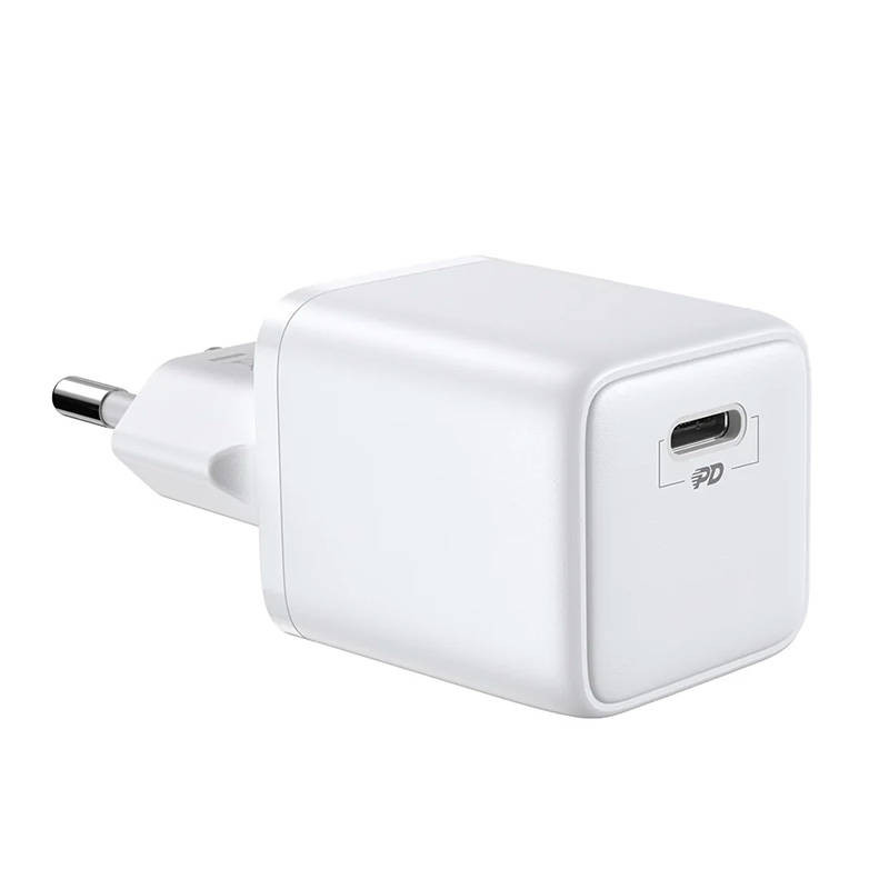 Mini Intelligent Charger PD 25W Joyroom L-P251 balta Mini Intelligent Charger PD 25W Joyroom L-P251 balta