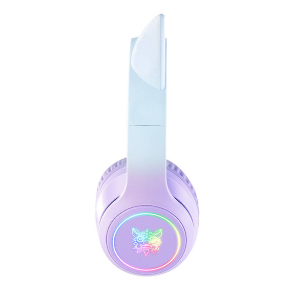 ONIKUMA B90 ​​žaidimų ausinės mėlyna / violetinė