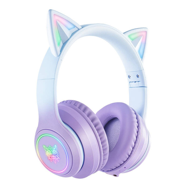 ONIKUMA B90 ​​žaidimų ausinės mėlyna / violetinė