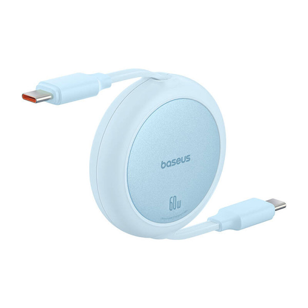 Baseus Free2Pull Mini USB-C į USB-C 60 W USB laidas 1 m mėlynas