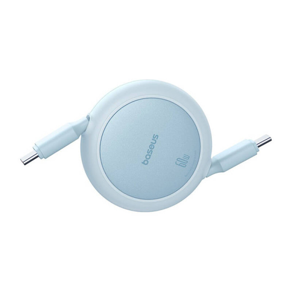 Baseus Free2Pull Mini USB-C į USB-C 60 W USB laidas 1 m mėlynas