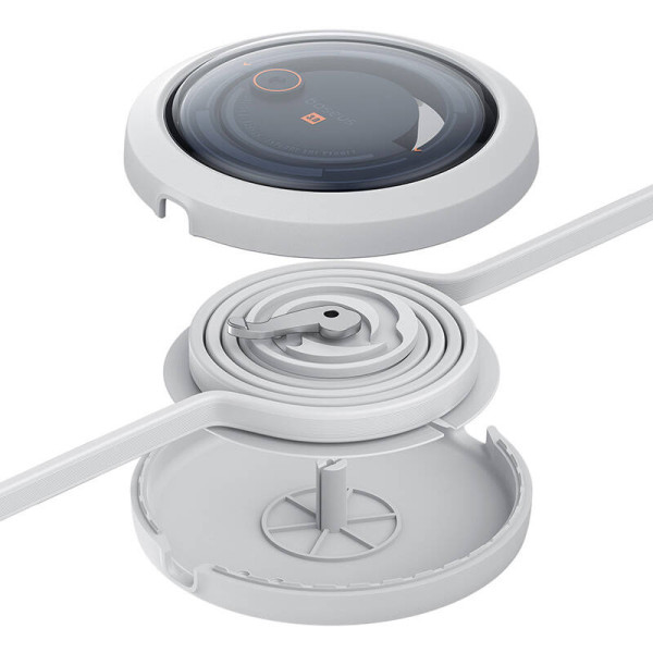 Trys viename „Baseus Free2Draw“ USB į M+L+C 100 W laidas 11 m baltas