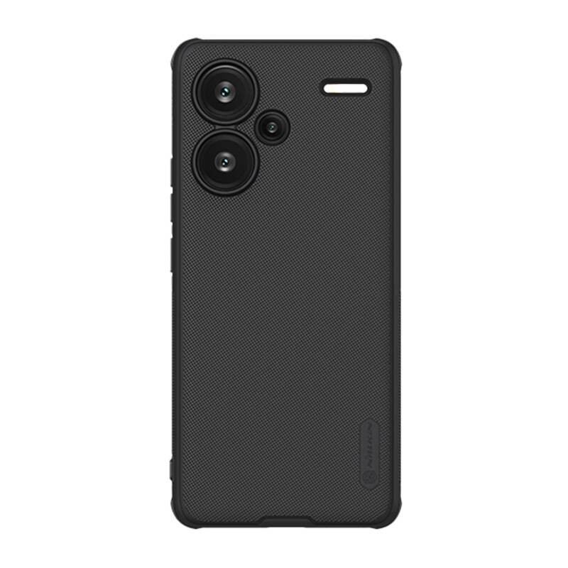 Dėklas Nillkin Super Frosted Shield Pro skirtas Xiaomi Redmi Note 13 Pro+ 5G juodas Dėklas Nillkin Super Frosted Shield Pro skirtas Xiaomi Redmi Note 13 Pro+ 5G juodas