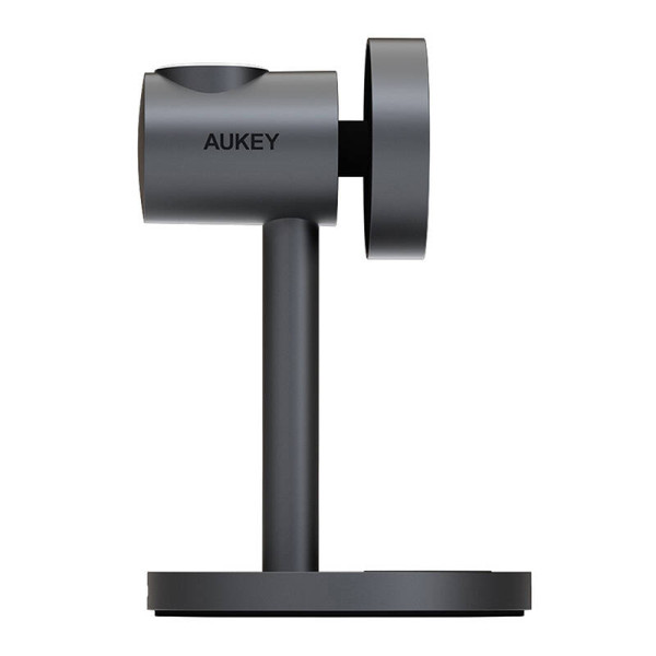Belaidis įkroviklis MagFusion 3 in 1 Aukey LC-MC311 15W Qi2 pilka