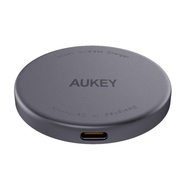 Magnetinis belaidis įkroviklis MagFusion Aukey LC-MC10 15W Qi2 juodas