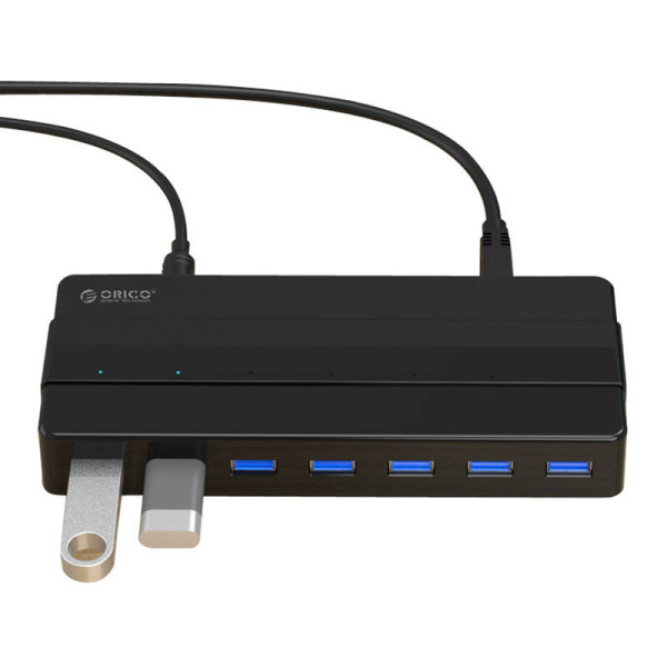 Orico Hub 7xUSB 30 juodas