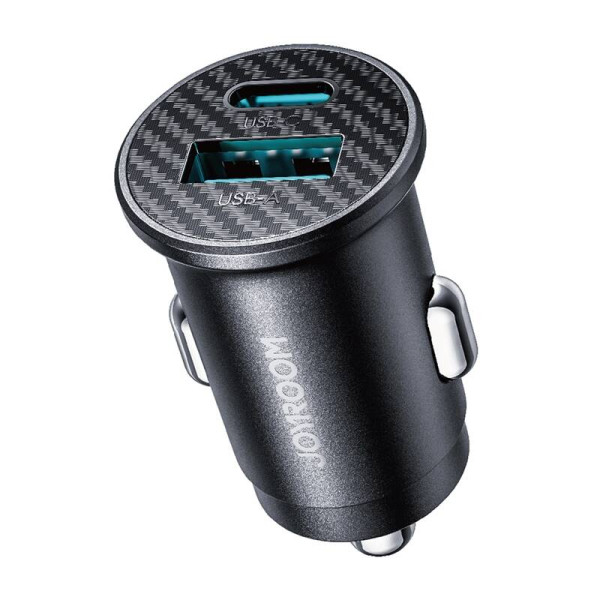 „JoyRoom“ automobilio įkroviklis Jr-Ccn16 Mini 15W juodas