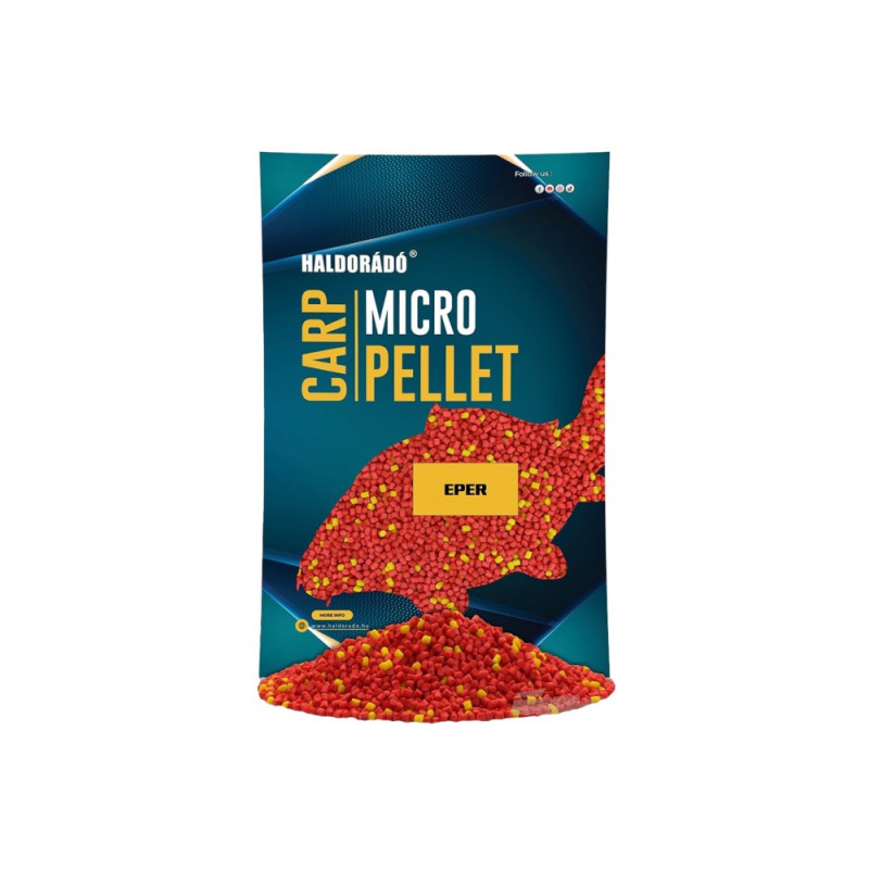 Peletės Haldorado Carp Micro Pellet Braškė