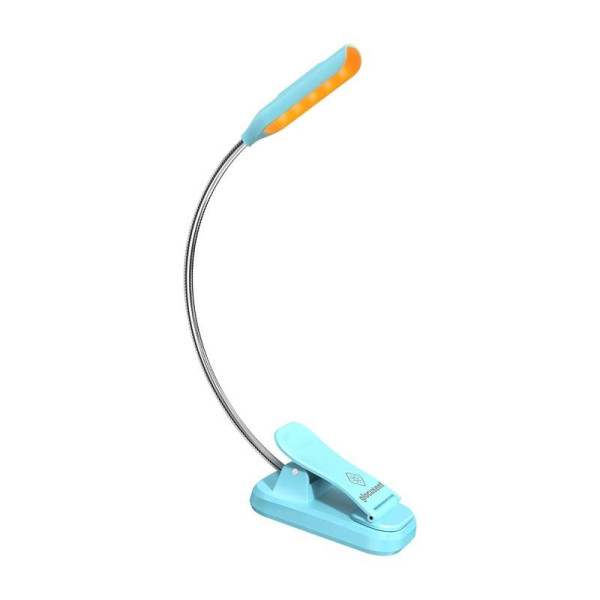 Belaidė lemputė „Glocusent Mini GLCSNTBL103B CLICK-ON“ KNYGA LIGHT USB-C BLUE