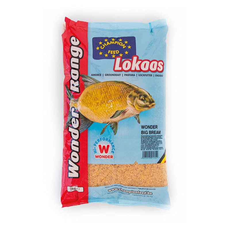 Jaukas Champion Feed Wonder 2kg - Big Bream