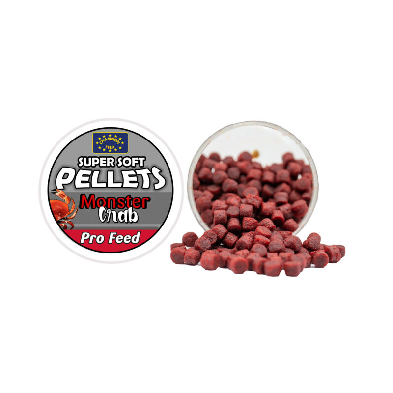 Champion Feed Super minkštos granulės 9mm MONSTER/KRAB