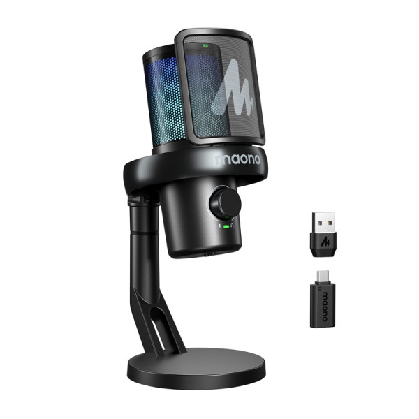 „Vision DM40 Pro“ mikrofonas juodas