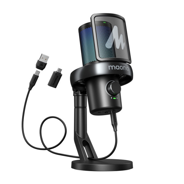 „Vision DM40 Pro“ mikrofonas juodas